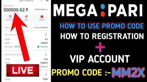 Megapari Bonus Code .